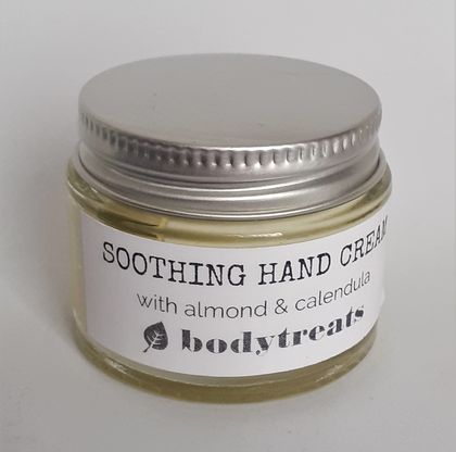 Organic Soothing Hand Cream with calendula & almond
