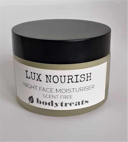 SCENT FREE Lux Nourish Face Night Moisturiser (dry/mature skin)
