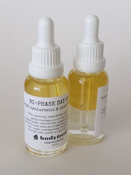 Bi-Phase Day Serum - Hyaluronic + Niacinamide + lux organic oils