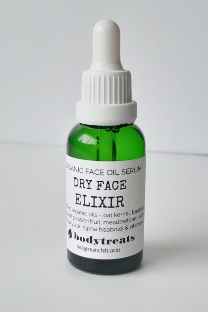 Organic Face Oil SERUM - Dry Face Elixir