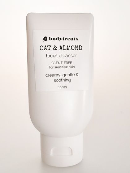 Oat & Almond facial cleanser (scent free) 100ml