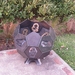 Geo-Bowl Outdoor Fireplace