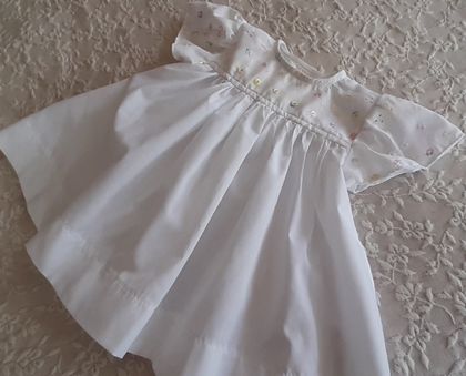 Little white dress 0-1 year