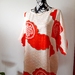 Vintage kimono silk top / tunic
