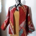 Vintage kimono silk jacket