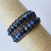 Dumortierite Crystal Wrap Bracelet 