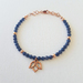 *10% OFF!* Blue Sapphire Lotus Bracelet