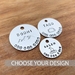 Custom Pet ID Tag - Choose Your Design (Nickel Silver)