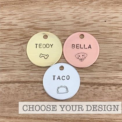 Custom Pet Tags - Choose your design