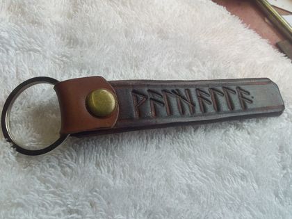 NZ made Viking rune Key ring (VALHALLA) 