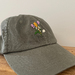 Little Flowers Embroidered Cap
