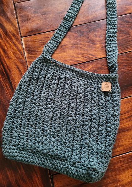 Crochet Shoulder Bag made with love