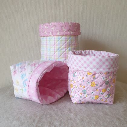 Fabric Basket - The Pink Collection