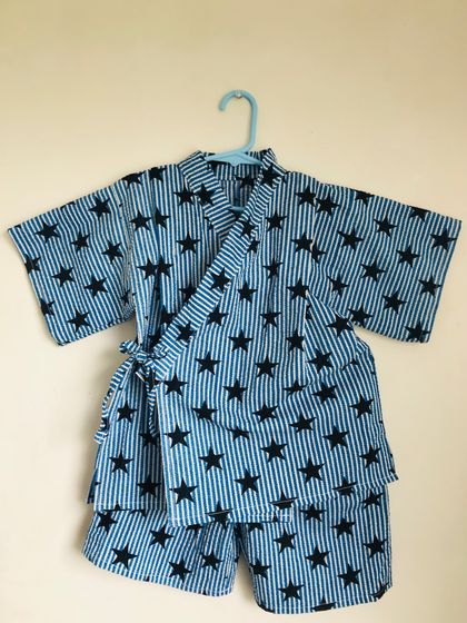 Japanese Summer Clothes “Jinbei “ for Kids