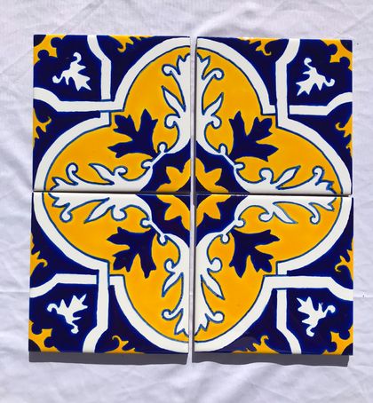 Azulejo design Trivet  - 4 pieces