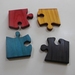 Jigsaw Puzzle Coasters (Set of 4)