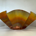 Folded copper bowl