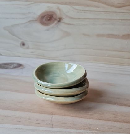 Little ceramic condiment/dipping bowls