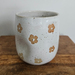 Ceramic Tumbler - Daisy Thumb Dent