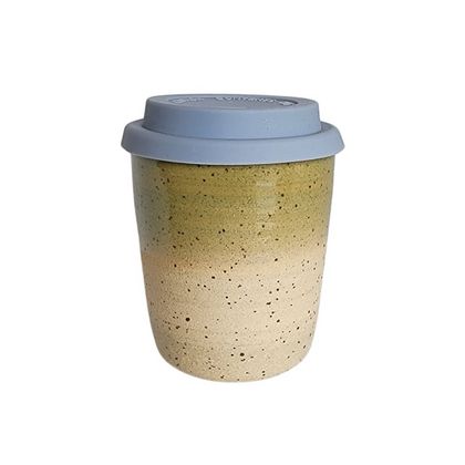 Ceramic Travel Cup - Espresso - Green