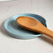 Ceramic Spoon Rest - Blue - Large