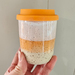 Ceramic Travel Cup - Espresso - Tangerine