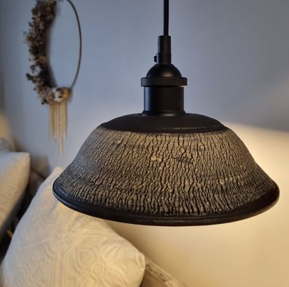 Beautiful handmade hanging lampshade