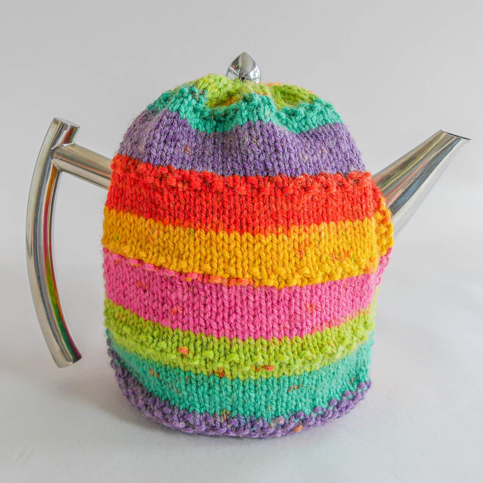 Hand knitted Tea Cosy Felt
