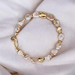 Kaiteriteri Bracelet - Genuine Freshwater Baroque Pearls