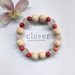 Diffuser Bracelet ~ Recycled Glass Beads ~ Natural Eco Beech Wood ~ Howlite ~ Essential Oil ~ Aromatherapy ~ Gemstone Bracelet