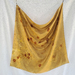 NATURALLY DYED SILK SCARF - COREOPSIS FLOWERS