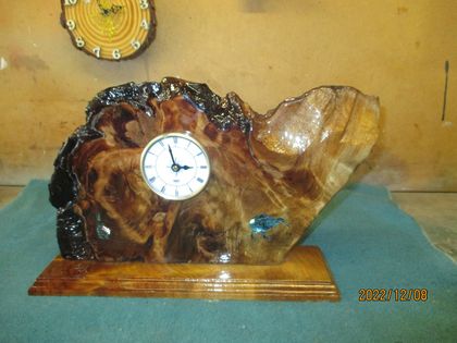 Swamp Kauri with clock insert