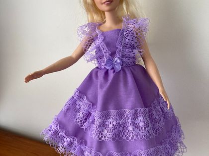 Lilac dolls dress