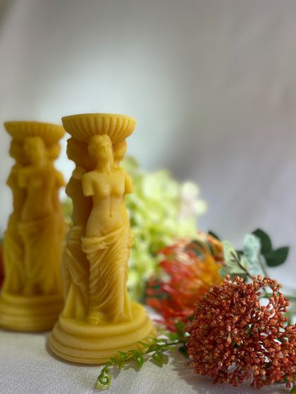 Aphrodite Beeswax Candle