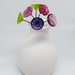Ceramic Vase for Mini Glass Flowers
