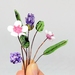 Glass Art - Spring Mini Flower Specialised Bouquet