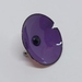 ANZAC Range - Purple Enamel Poppy Unisex Brooch - Large