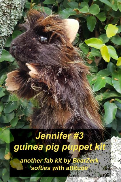 'Jennifer' #3 - our fabulous guinea pig puppet!