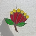 Stained Glass Pohutukawa Flower