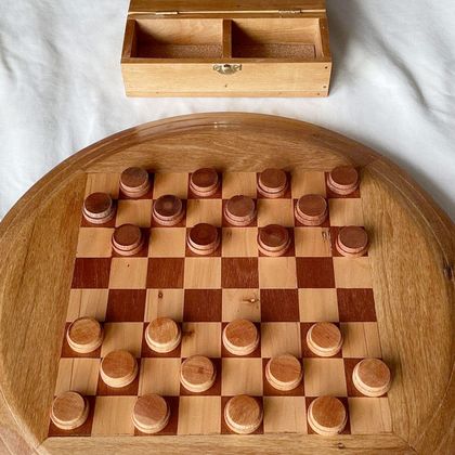 Draughts Board Game