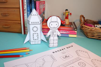 Space Explorer! - Paper Craft Kit