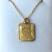 Diamond Steampunk Brass Necklace