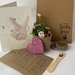 Talia card with seeded heart and planting kit 
