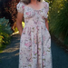 Vintage cotton dress - size M