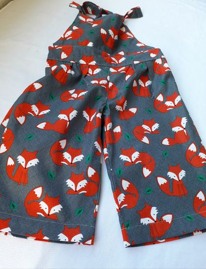 Baby Overalls - Little Fox  - 1yr approx 