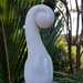 Flax & Fern Oamaru Stone Sculpture