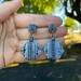 Original handmade polymer clay earrings ( sterling silver back pins)