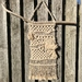 Natural earthy macraweave wall hanging 