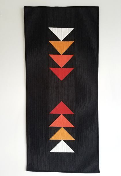Modern Triangle Wall Hanging/Table Runner