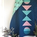 Modern Geometric Baby Quilt